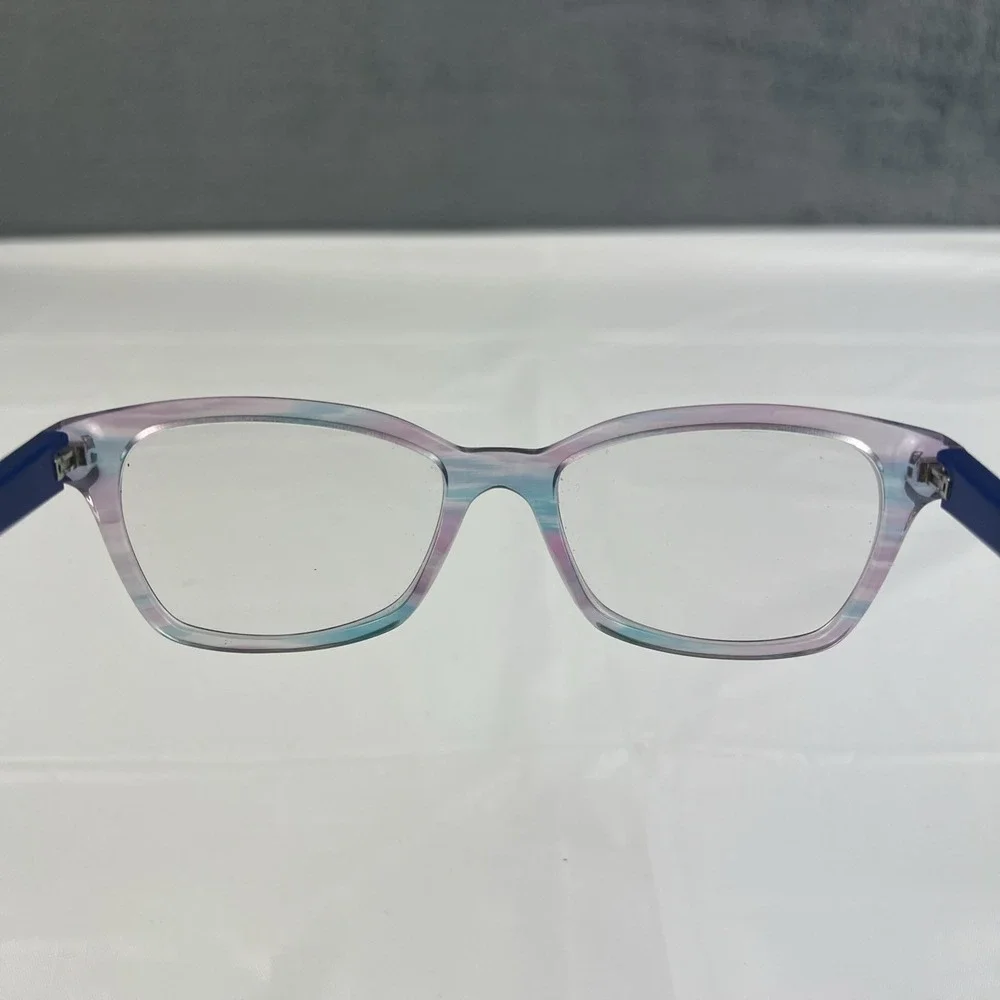 RAY BAN KIDS RB 1591 3807 Blue Purple Flex Hinge Eyeglasses 48-16-130 Frames #3